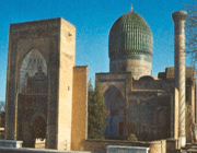 mausolée de tamerlan, samarkand (ouzbékistan), 1404.