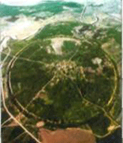 vue aérienne de l’ancienne ville sasannide
