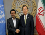 iran’s president mahmoud ahmadinejad -united nations secretary general ban ki-moon