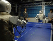 роботов научили играть в пинг-понг