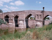 aq qala bridge, gorgan 