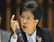 margaret chan, the director general of the world health organization (who)