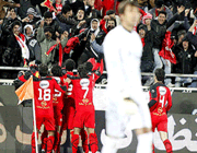 شادی پرسپولیس پس ازگل 