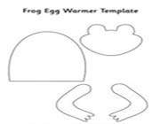 frog egg warmer template