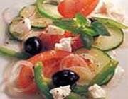 salade grecque aux légumes d’été 