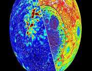  the moons magnetic anomalies (on the left) are located near south pole-aitken crater.