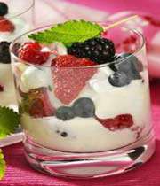 yaourt aux fruits rouges 