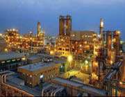 a view of the arvand petrochemical complex in iran