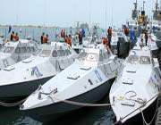 file photo shows domestically manufactured speedboats belonging to irans islamic revolution guard corps