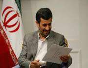 le président mahmoud ahmadinejad  