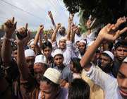 bangladeshi protesters condemn film insulting prophet