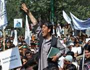 afghans stage fresh protests against anti-islam film, cartoons