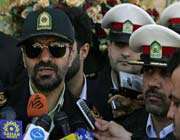 le commandant adjoint de la police iranienne