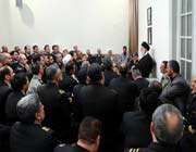 rencontre du guide suprême avec les commandants et les responsables de la force marine de l’armée iranienne