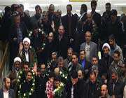 iranian pilgrims released by foreign-sponsored syrian militants arrive at tehran’s mehrabad airport