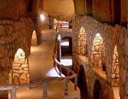 ancient underground kariz city in irans kish island