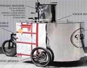 عجیبترین مشاغل پدالی دنیا+عکس