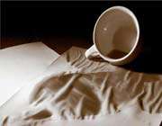 how to remove coffee stains