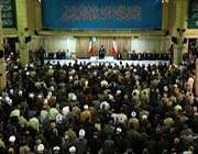 l’ayatollãh khãmenei a reçu en audience les responsables de la république islamique	