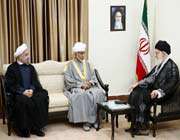 rencontre du guide suprême de la révolution islamique avec le sultan qabus	