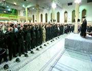 audience accordée aux commandants du corps des gardiens de la révolution islamique	