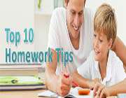 top 10 homework tips