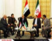 رئيس الوزراء العراقي مع کبار المسؤولين 