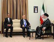 l’ayatollãh khãmenei a reçu le premier ministre irakien et sa délégation à téhéran	 