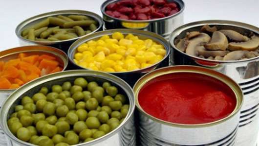غذاهای کنسروی