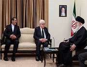 le guide suprême a reçu le président irakien, fouad massoum 	