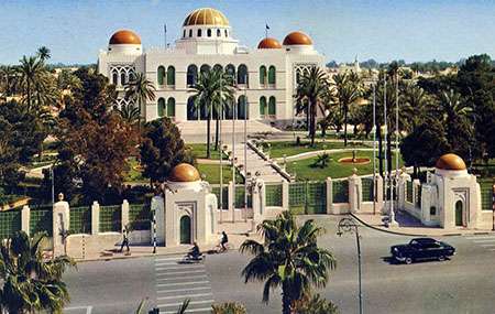 قصر پادشاه لیبی، محل اجرای تلاوت مشهور نحل استاد منشاوی