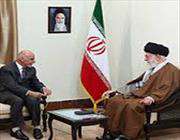  президент афганистана и сопровождающая его делегация встретились с лидером исламской революции