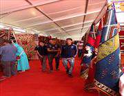 четвертый «фестиваль ковров» ручной работы в марокко