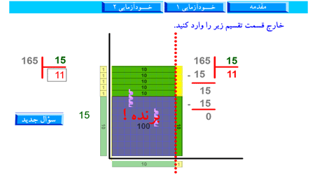 بازی تقسیم