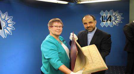 لشرطة الألمانية تسلم المخطوطات القرآنية إلى ايران