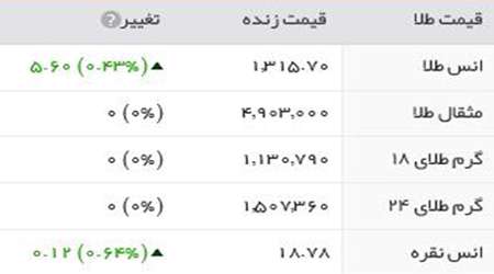 قیمت طلا، قیمت سکه