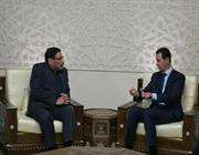 شمخاني يلتقي الرئيس الأسد في دمشق