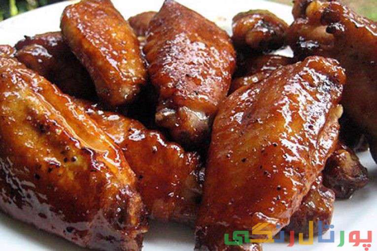 آشنایی با روش تهیه بال مرغ کبابی با سس بار بیکیو