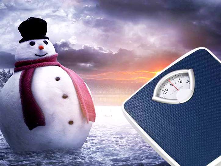 اضافه وزن در زمستان