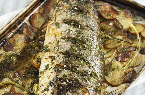 سالمون کبابی