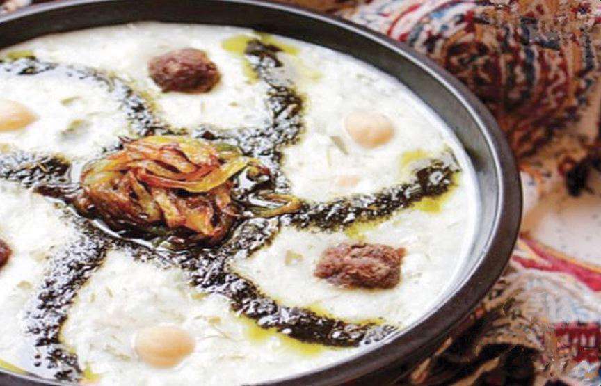 آش اسفناج