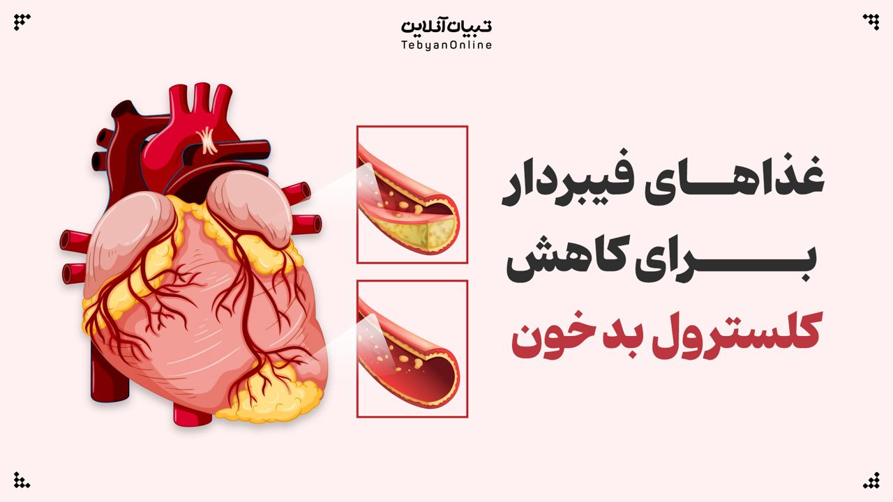 غذاهای فیبردار برای کاهش کلسترول بد خون غذاهای فیبردار برای کاهش کلسترول بد خون