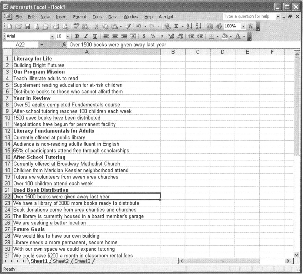 an Excel workbook as a new