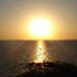 تصاوير غروب آفتاب در درياي عمان