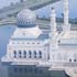 مسجد فوق الماء بماليزيا