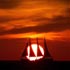 sunset boat