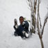 первый зимний снег в тегеране