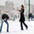 первый зимний снег в тегеране