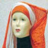 یک مدل بستن شال
