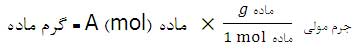 استوکیومتری فرمولی